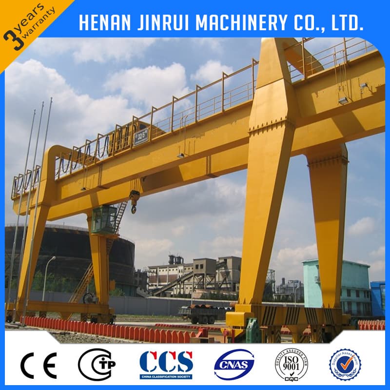 Electric double girder gantry crane 50__100 T